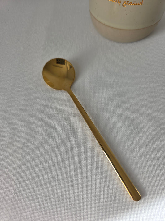 Gold spoon