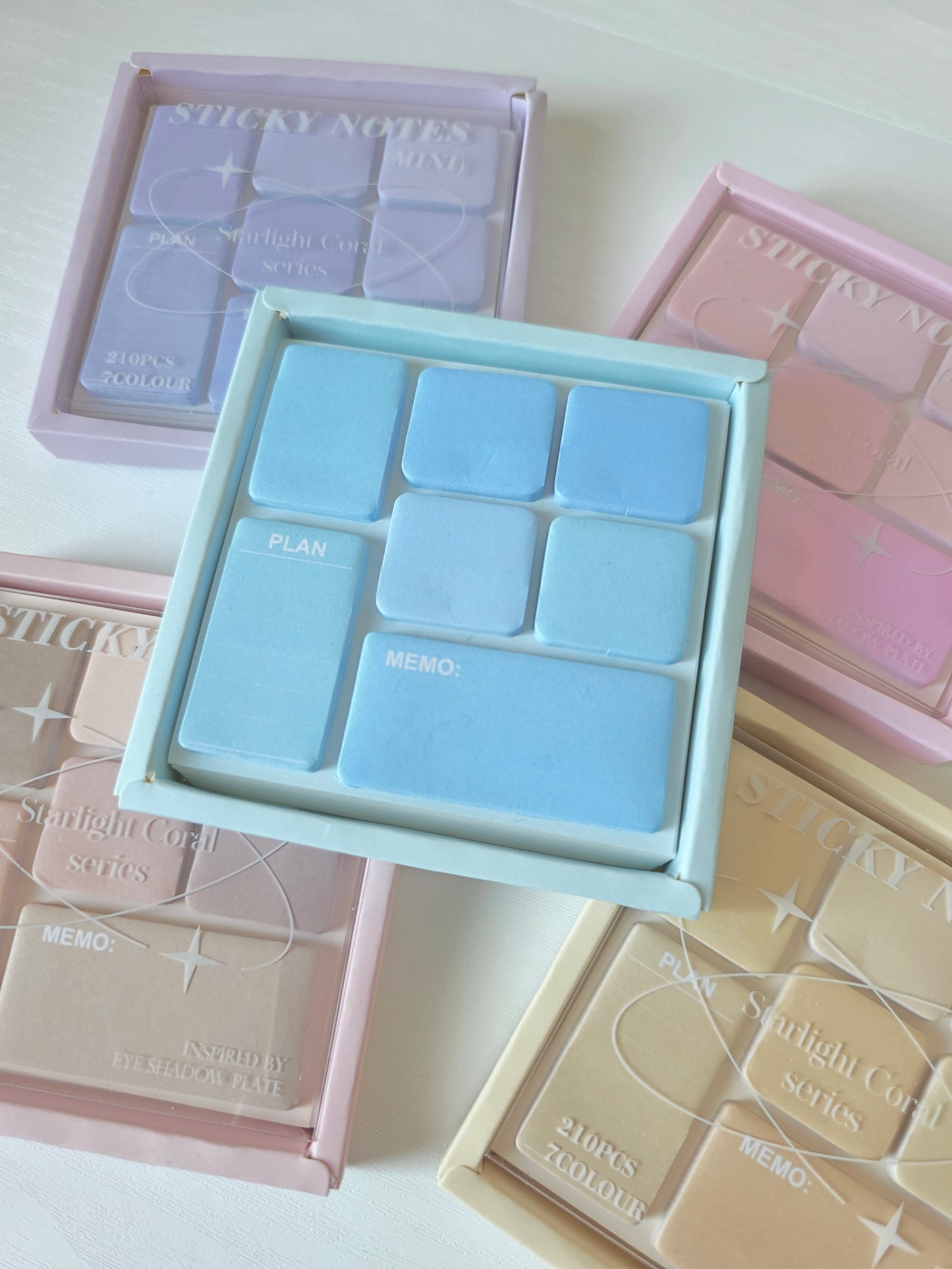 Eyeshadow Base-Shaped Sticky Notes